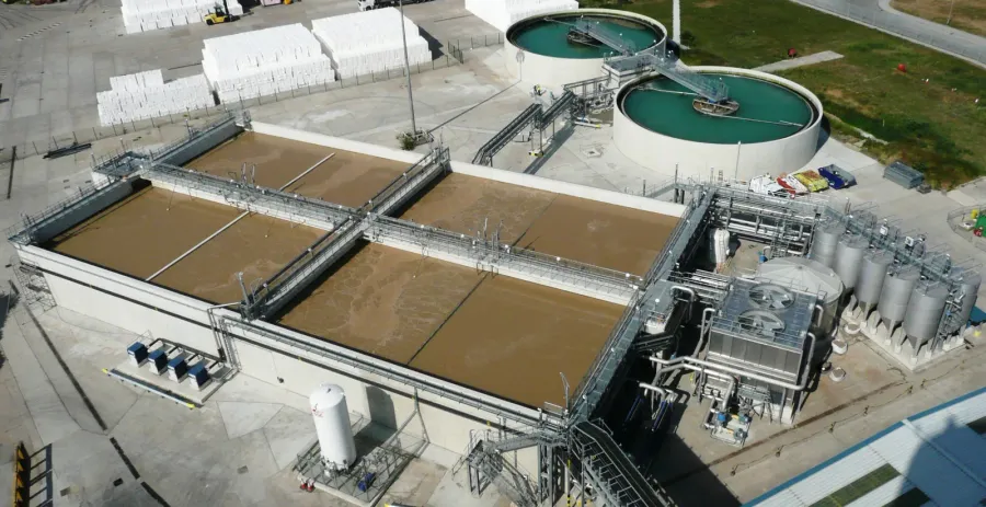 Turnkey wastewater treatment plant delivered with client-side oversight