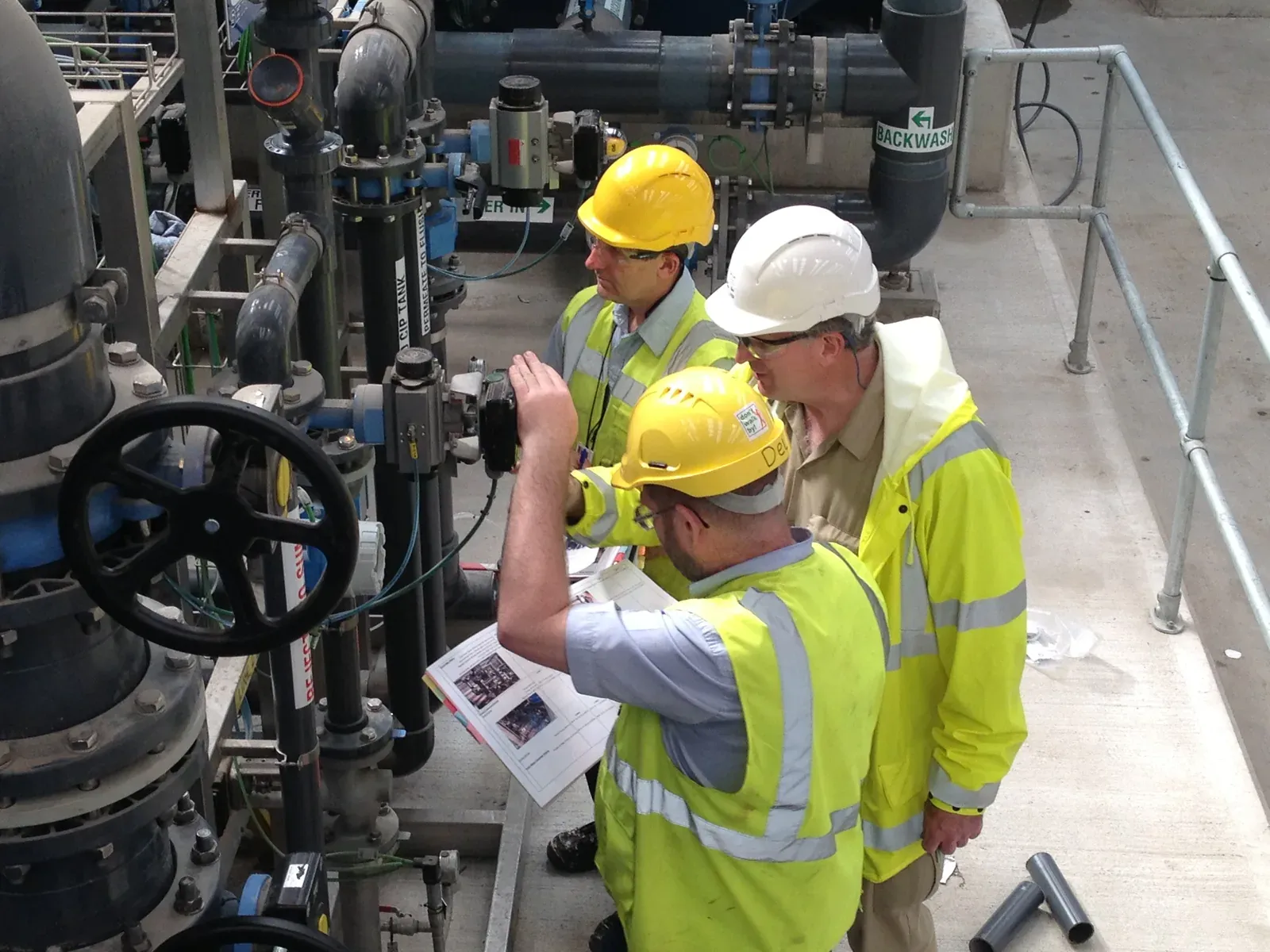 Training on monitoring and testing procedures