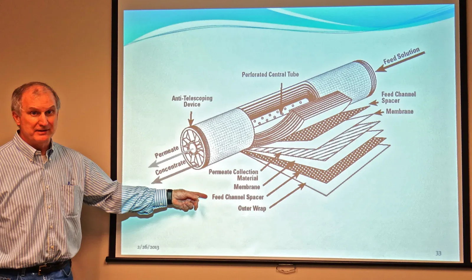 Operators reviewing treatment process fundamentals