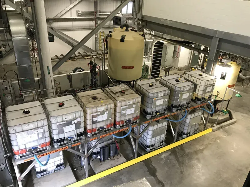 Polymer make-down system